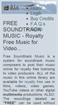 Mobile Screenshot of freesoundtrackmusic.com